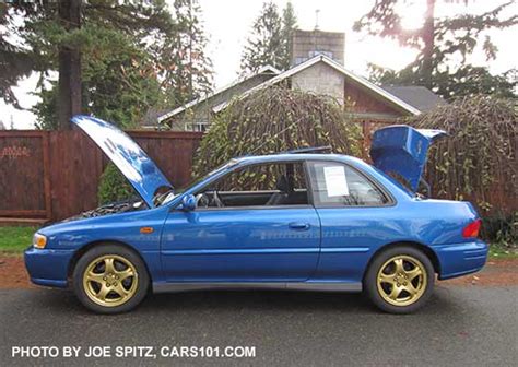 1998 Subaru Impreza 2.5RS photo page. Rally Blue color. Photos taken ...