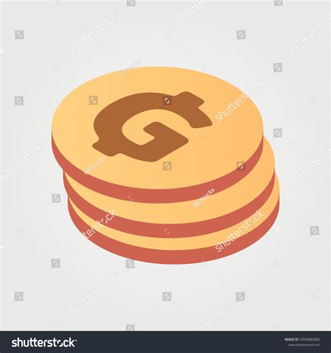 Haitian Gourde Haiti Currency Symbol Coin Stock Vector (Royalty Free ...