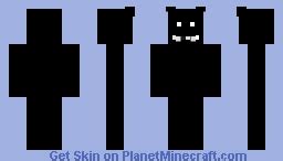 Shadow Foxy (Black Ver) Minecraft Skin