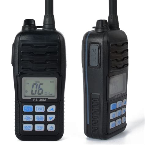 2017 Walkie Talkie Marine Radio 80CH VHF Waterproof IP X7 Handheld HF Transceiver Portable Large ...