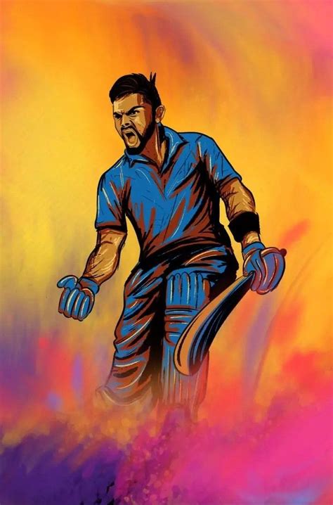 🔥 [20+] Virat Kohli Cartoon Wallpapers | WallpaperSafari