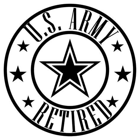 US ARMY Retired Svg Png Jpg - Etsy