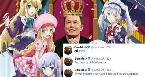 Elon Musk Locked Out of Twitter Account After Saying He Loves Anime