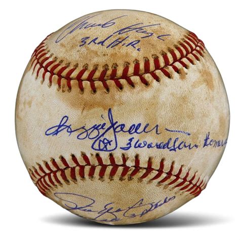 1977 New York Yankees World Series Game-Used Baseball