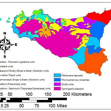 1. Topography of Sicily. | Download Scientific Diagram