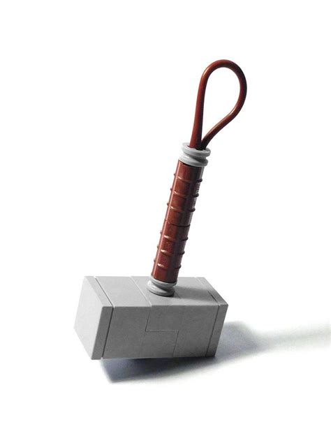 Mjölnir (Thor's Hammer) - LEGO Mini MOC | Lego accessories, Lego, Lego ...