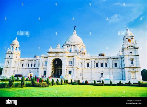 Victoria palace at Kolkata in West Bengal!! Stock Photo - Alamy