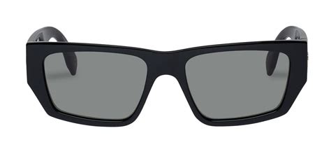Le Specs Plastic Measures Prescription Sunglasses - Black / Green ...