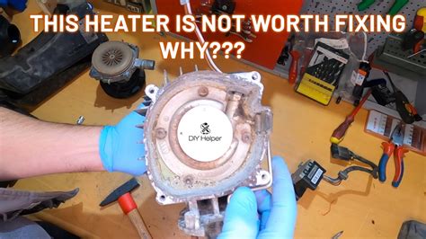 Diesel heater not worth fixing - YouTube