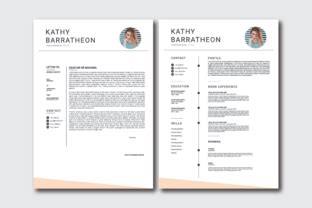 Resume / Cover Letter Templates Graphic by nirmala.graphics · Creative Fabrica