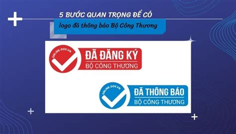 5 bước quan trọng để có logo đã thông báo Bộ Công Thương | ebo.vn