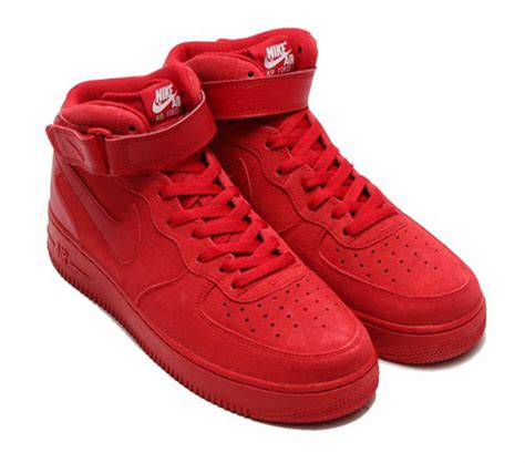 Nike Air Force 1 Mid Red October | Sole Collector