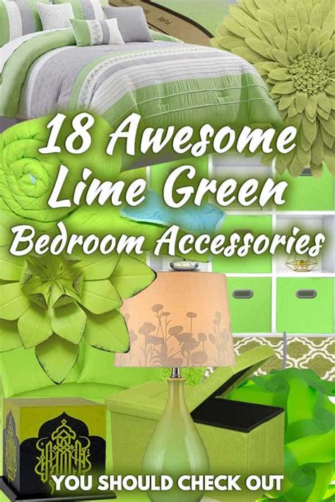 18 Awesome Lime Green Bedroom Accessories You Should Check Out