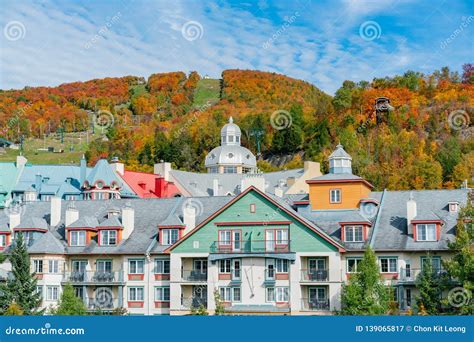 Beautiful Fall Color of Mont-Tremblant National Park Stock Image - Image of park, tree: 139065817