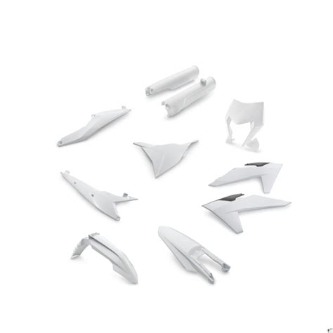 KTM Plastic Parts Kit 150-400 EXC/XC 2024 (White)