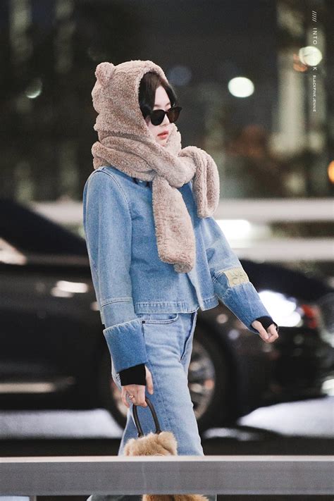 Every Single Outfit BLACKPINK's Jennie Wore To The Airport In December 2019