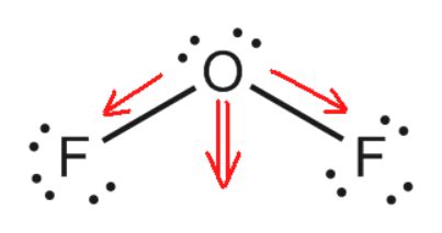 Answered: Show the bond polarity for OF2 | bartleby