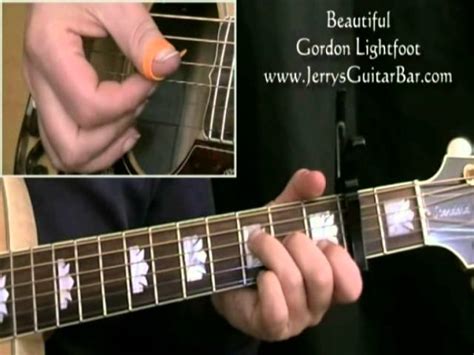 Gordon Lightfoot – Beautiful | Guitar Lesson, Tab & Chords | JGB