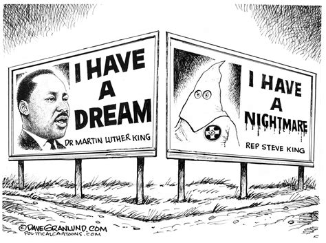 Political cartoons: MLK Day