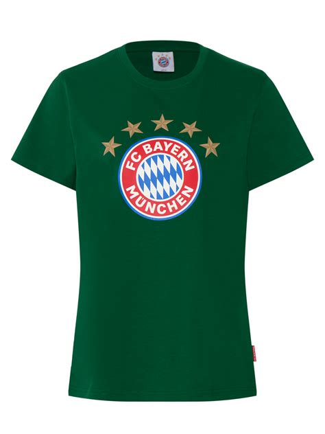 Men's T-Shirt Logo green| Official FC Bayern store