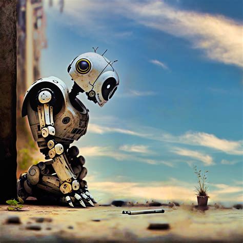 Download Robot, Post-Apocalyptic, Plant. Royalty-Free Stock Illustration Image - Pixabay