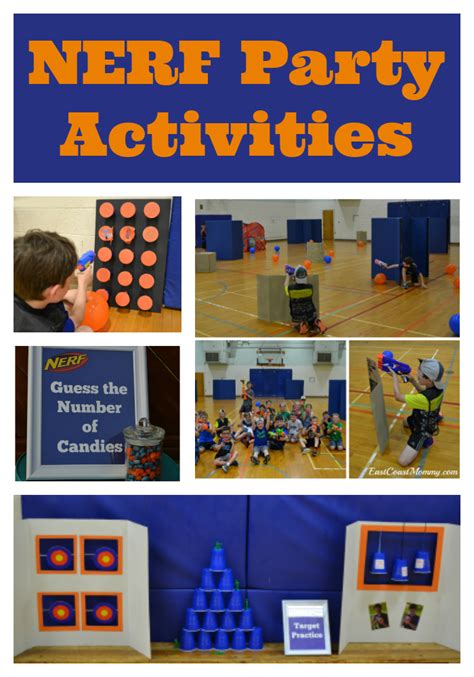 East Coast Mommy: NERF Party Games and Activities