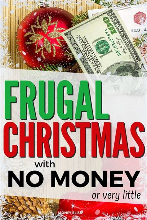 Epic Frugal Christmas Ideas with No Money or Very Little - Money Bliss