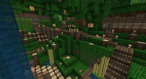 Tree Village Minecraft Map