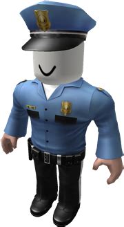 Download HD Officerblox - Roblox Police Officer Png Transparent PNG Image - NicePNG.com