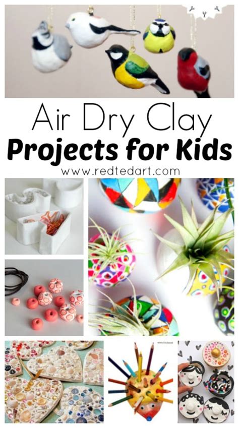 Air Dry Clay Projects for Kids - Red Ted Art's Blog