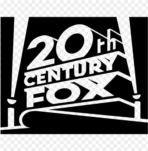 20th Century Fox Logo Black And White