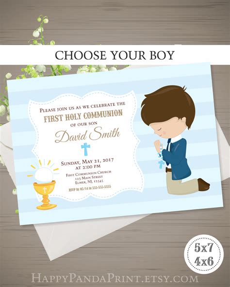 First Communion Invitation - 14+ Examples, How to Create