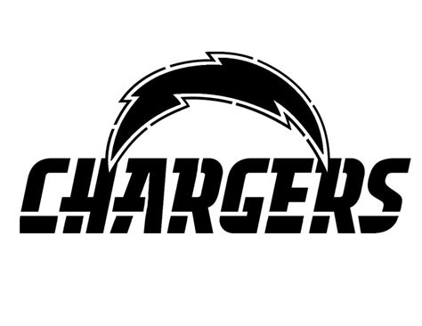 LA Los Angeles Chargers - Custom Stencil – My Custom Stencils