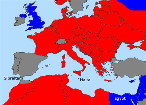 WWII Political Map – AllAboutLean.com