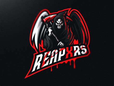 Reaper Mascot Logo design by MrvnDesigns on Dribbble