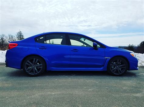 My 2016 WRX. Another angle. Love the blue. : r/WRX