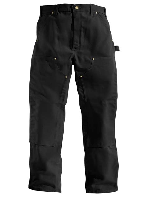 Carhartt - Carhartt Men's Firm Duck Double Knee Work Pants (Black, 48 ...