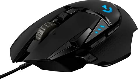 Questions and Answers: Logitech G502 HERO Wired Optical Gaming Mouse with RGB Lighting Black 910 ...