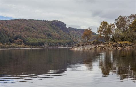 Cumbria, Lake District, England - Lake, Trees and Skies. Stock Image ...