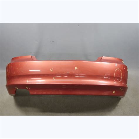 DAMAGED 2008-2013 BMW E82 E88 128i Rear Bumper Cover Trim Panel Sedona ...