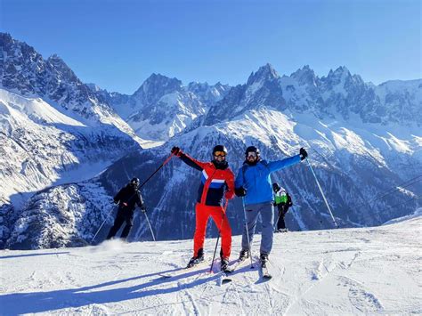 Skiing Chamonix - Cappuccino and a Dream