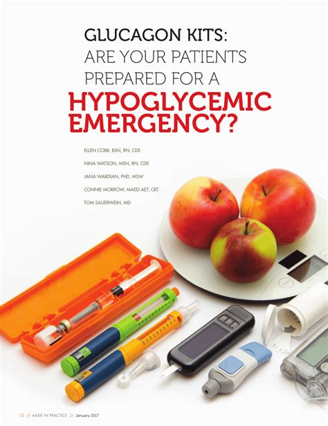 (PDF) Glucagon Kits: Are Your Patients Prepared for a Hypoglycemic Emergency?