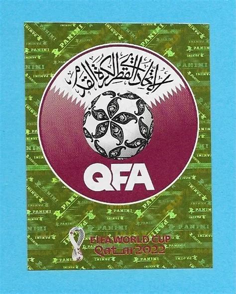 PANINI 2022 WORLD Cup - FIFA World Cup 2022 Qatar - QAT 2 - Logo / Coat of Arms Qatar £1.14 ...