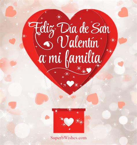 Hermoso Feliz Día de San Valentín A Mi Familia GIF Animado | SuperbWishes