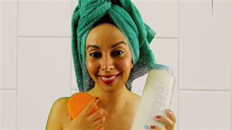 ASMR | SHOWER WITH ME (relaxing shampoo, hair wash , soft spoken eco ...