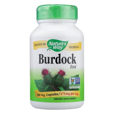 Nature's Way - Burdock Root - 100 Capsules - Walmart.com - Walmart.com