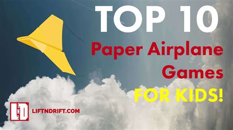 10 Paper airplane Game for School kids Homeschooling Ideas