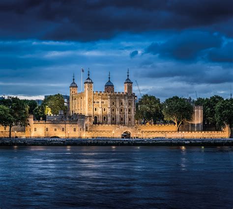 Tower Of London At Night