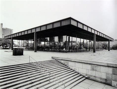 Mies Van der Rohe - Neue Nationalgalerie, Berlino, 1962-1968 ...