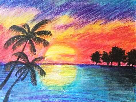 How To Draw A Sunrise Step By Step at Drawing Tutorials